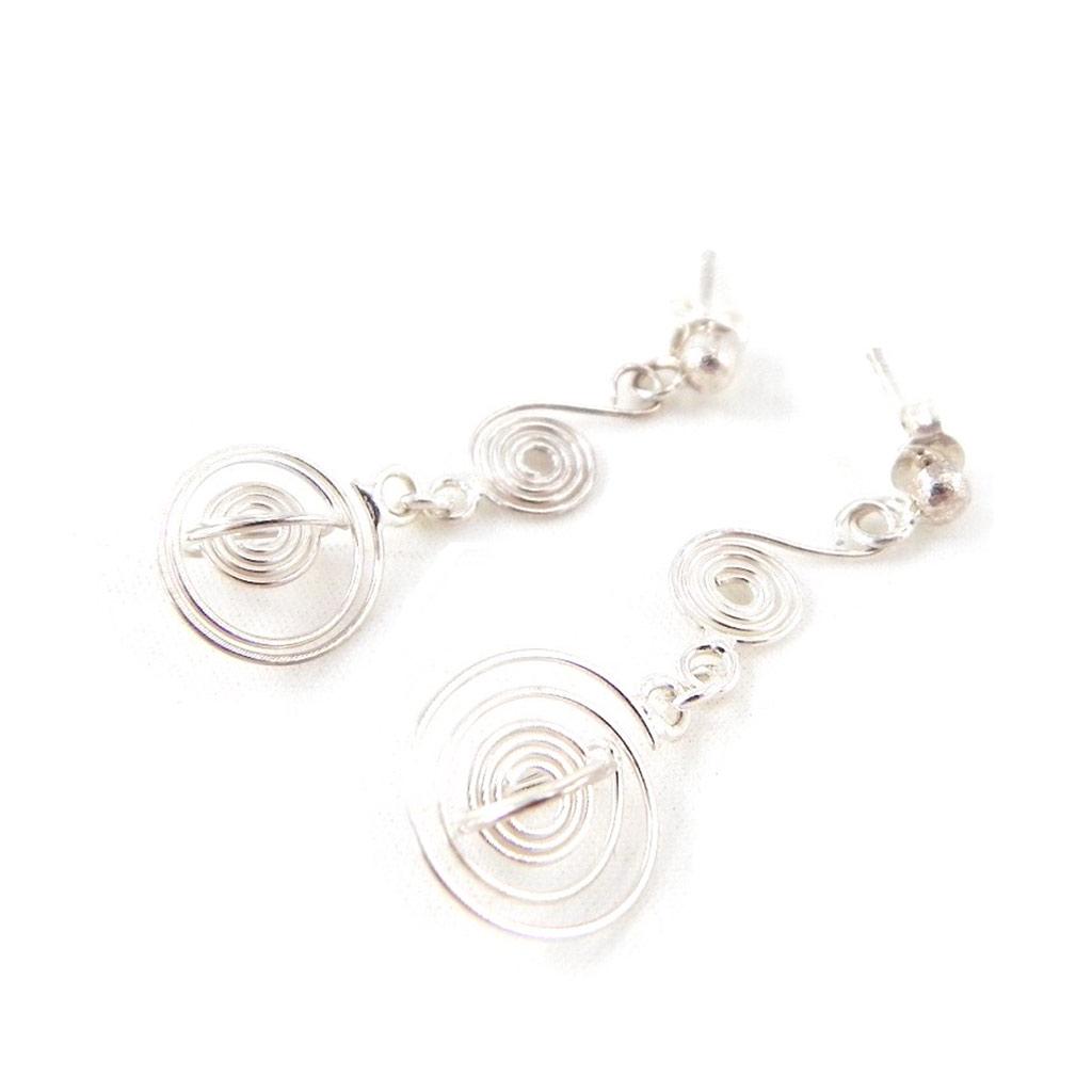 

Сокровища Лили [C4763] - Серебряные серьги «Акробатика»