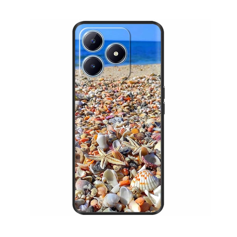 For Realme C61 Case Realme C63 Phone Cases Cartoon Full Coverage Cover Soft Liquid Silicone Case For Realme C61 C63 RealmeC61