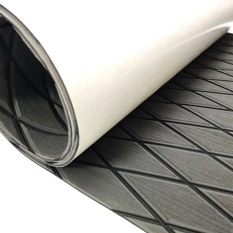 350x1900x5mm EVA Foam Luxury Decking Sheet Anti-Skid Boat Deck Self-Adhesive Yacht Flooring Pad Anti-fatigue Mat Diamond Shapes