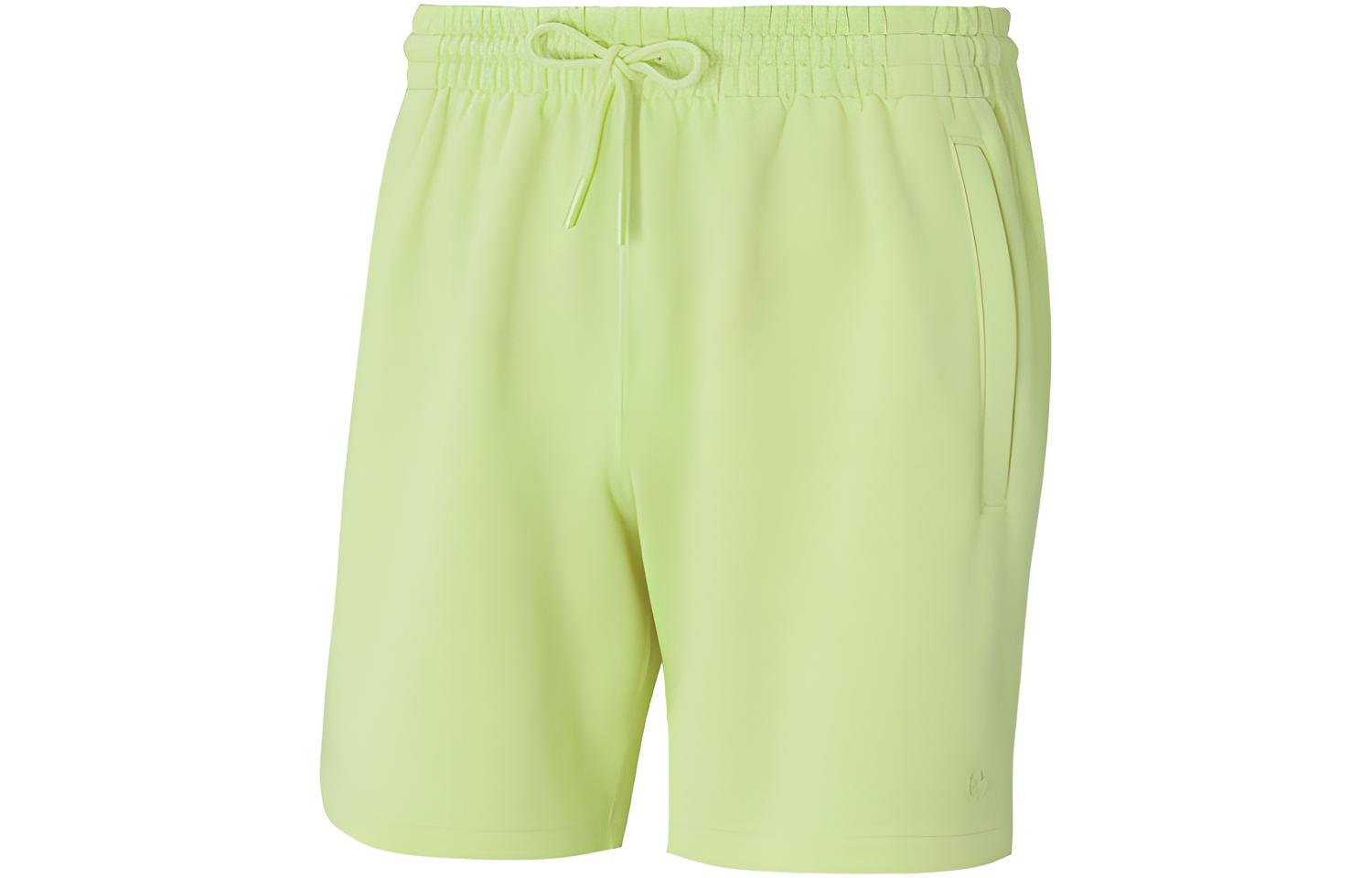 Adidas Originals Trefoil Contempo Casual Shorts Men s Light Yellow HF6353 XL