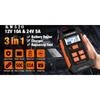 KONNWEI KW208 Battery Tester 12V Automotive Battery Charger Inspection Tools 100 to 2000CCA Cranking Charging Circut Analyzer