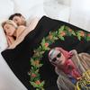 christmas carol Throw Blanket Thermals For Travel Beautifuls For Sofa Thin Decorative Throw Blankets