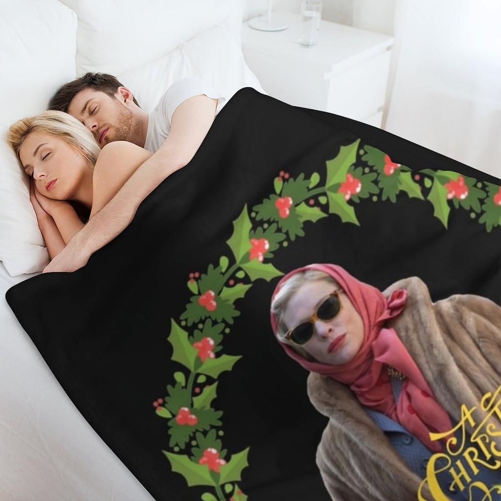 christmas carol Throw Blanket Thermals For Travel Beautifuls For Sofa Thin Decorative Throw Blankets