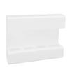 Wall Mount Straw Holder with Adhesive Bottom Drainage Acrylic Cabinet Door Reusable Straw Storage   for Kitchen Tabletop