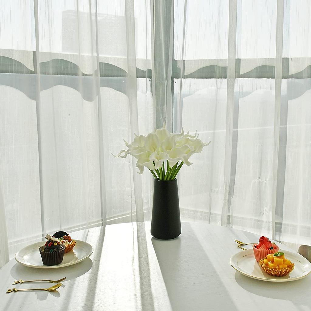 Simulation Bouquet Mini Pu Calla Lily Wedding Home Decoration Flower Ornament Photography Prop Fake Flower