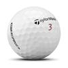TaylorMade Tour Response SV Golf Balls (White/FF/Men's) - Pack of 3