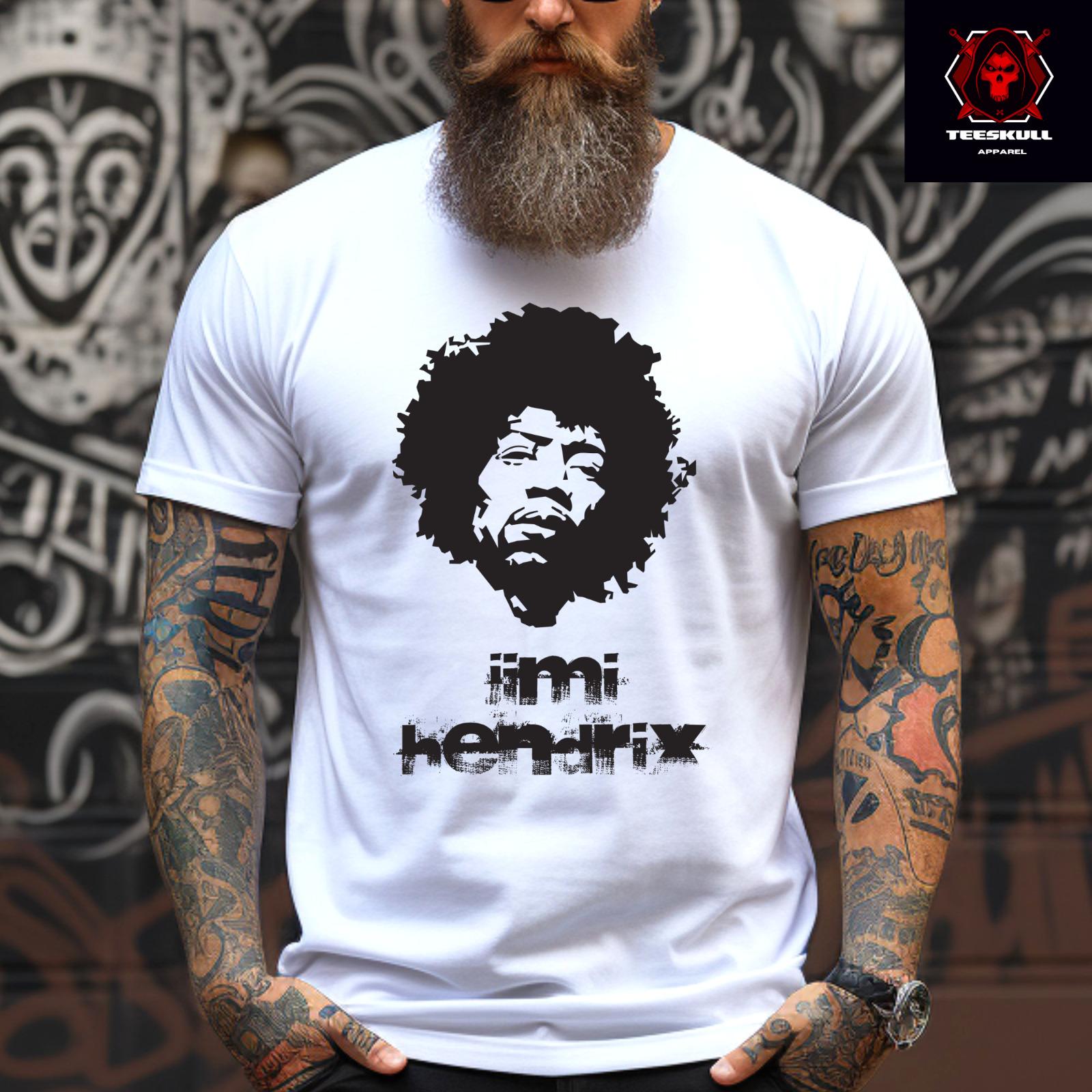 

26 Jimi Hendrix Iconic Psychedelic Rock Band Retro Tee Unisex T-SHIRT S-3XL Unisex T-Shirt M