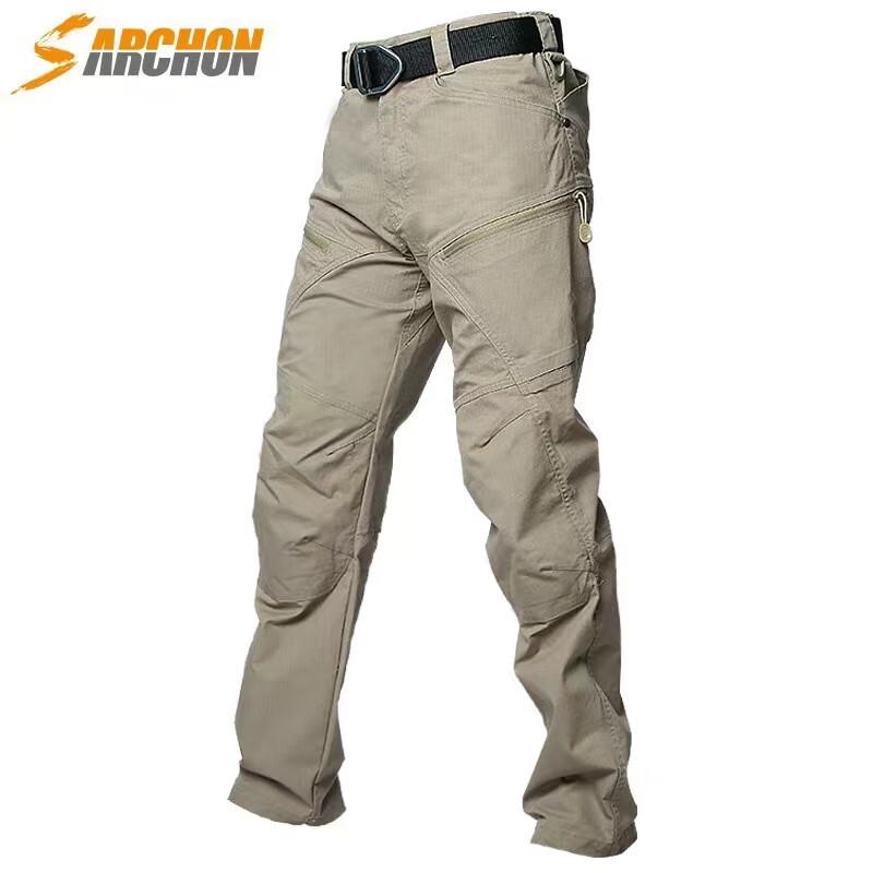 Men s Outdoor Tactical Multi-Pocket Cargo Pants M
