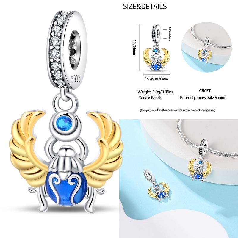 Copper Air Balloon Car Travel Charms Beads Fit Original Bracelet Camera Eiffel Tower Charms Diy Jewelry