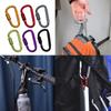 Robuster Twistlock D-Form Schnalle Felskletterkarabiner Ersatz Aluminiumlegierung Bergsteiger D-Ring Clip