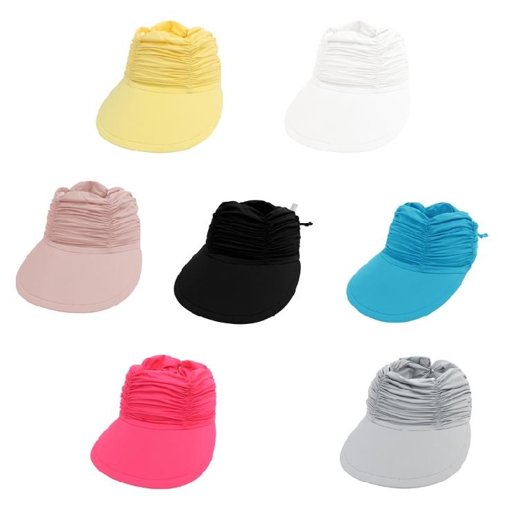 UV Protective Visor Hat for Women Ponytail Sun Hat Outdoor Hiking Cycling Hat