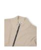 Etce Damaged Crop Net Knit Zip Up (Ivory)