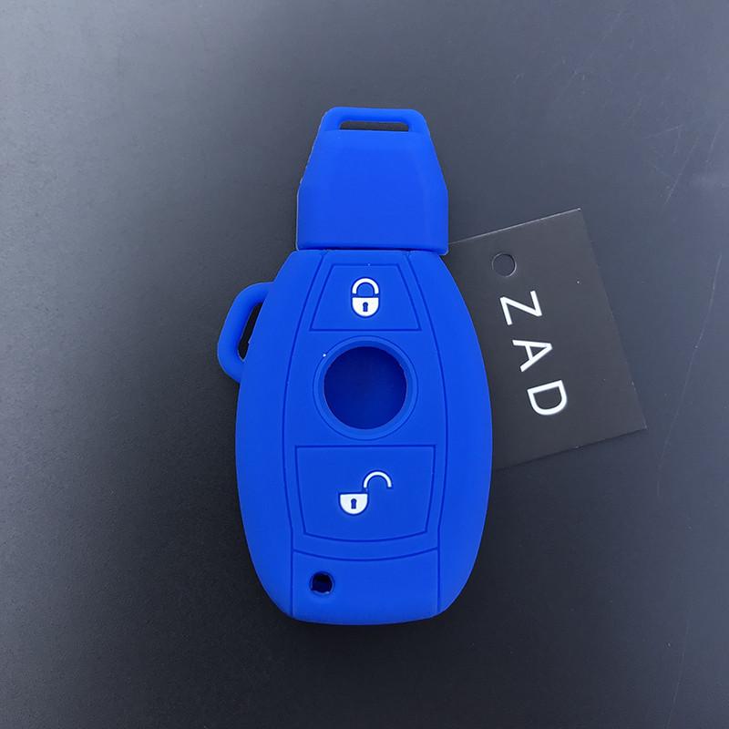 Custodia protettiva in silicone per chiave auto, portachiavi, portafoglio, cover per Mercedes, per Benz W214 W211 A180 A200 A260 A C 2000 Classe, protezione chiave