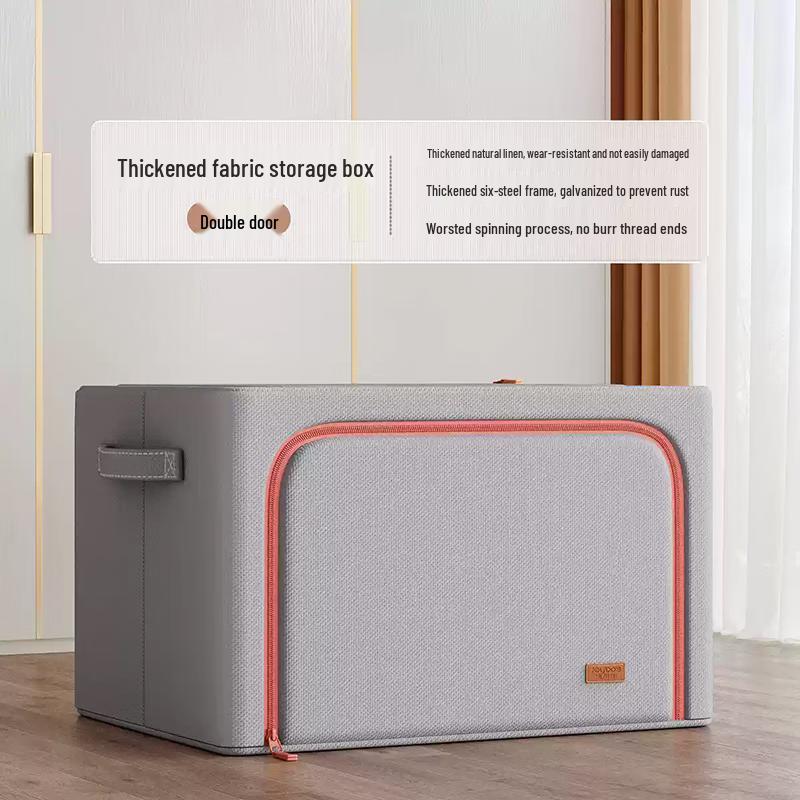 Changbaosen Linen-Look Storage Box