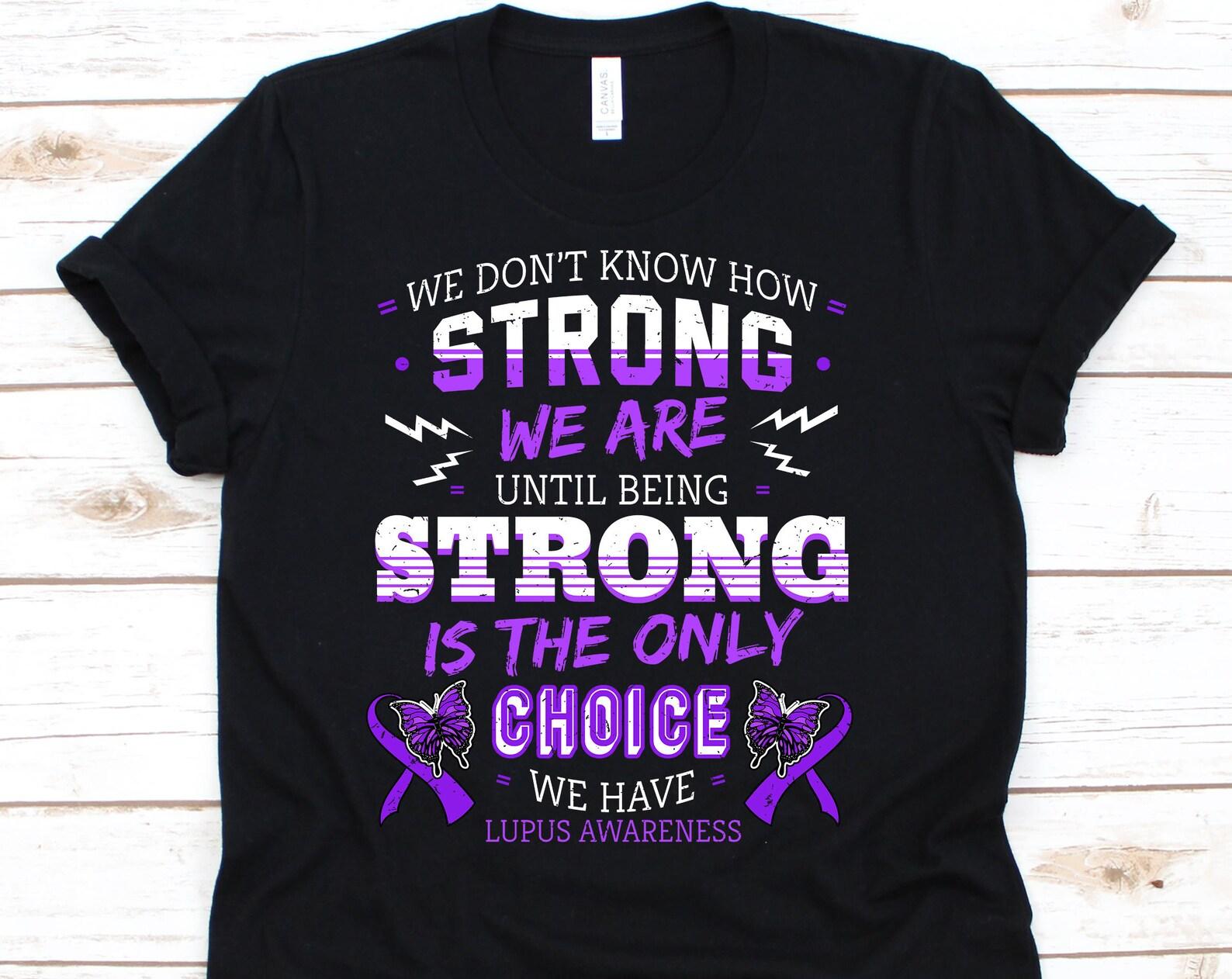 Lupus Awareness Shirt, Butterfly, Lupus, Lupus Warrior, Lupus Shirt, Lupus Gift, Lupus Awareness Tee, Lupus Support S