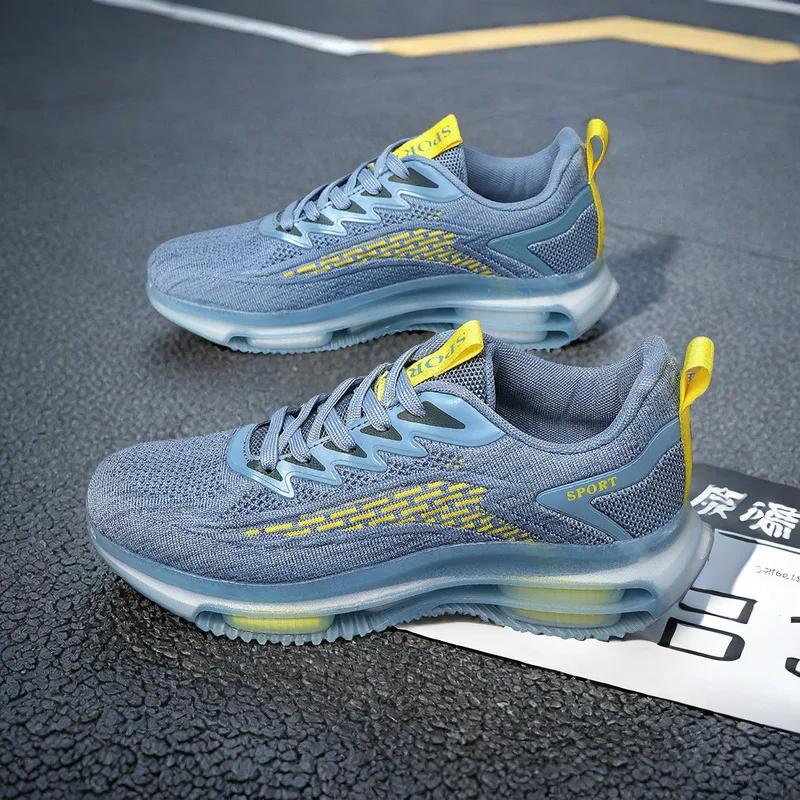 Fashion Men Winter Shoes Advanced Mens Trainers Non-Leather Casual Sneakers Men Most Comfortable Men Safety Shoe Damping Tennis Stylish