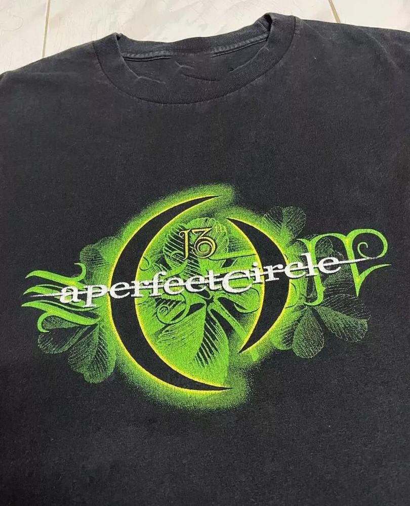 A Perfect Circle Tour 2003 Black Cotton Full Size S-5XL SS918 Unisex T-Shirt S