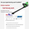 Portable 21V Cordless Electric Hedge Trimmer CN plug (adapter included)