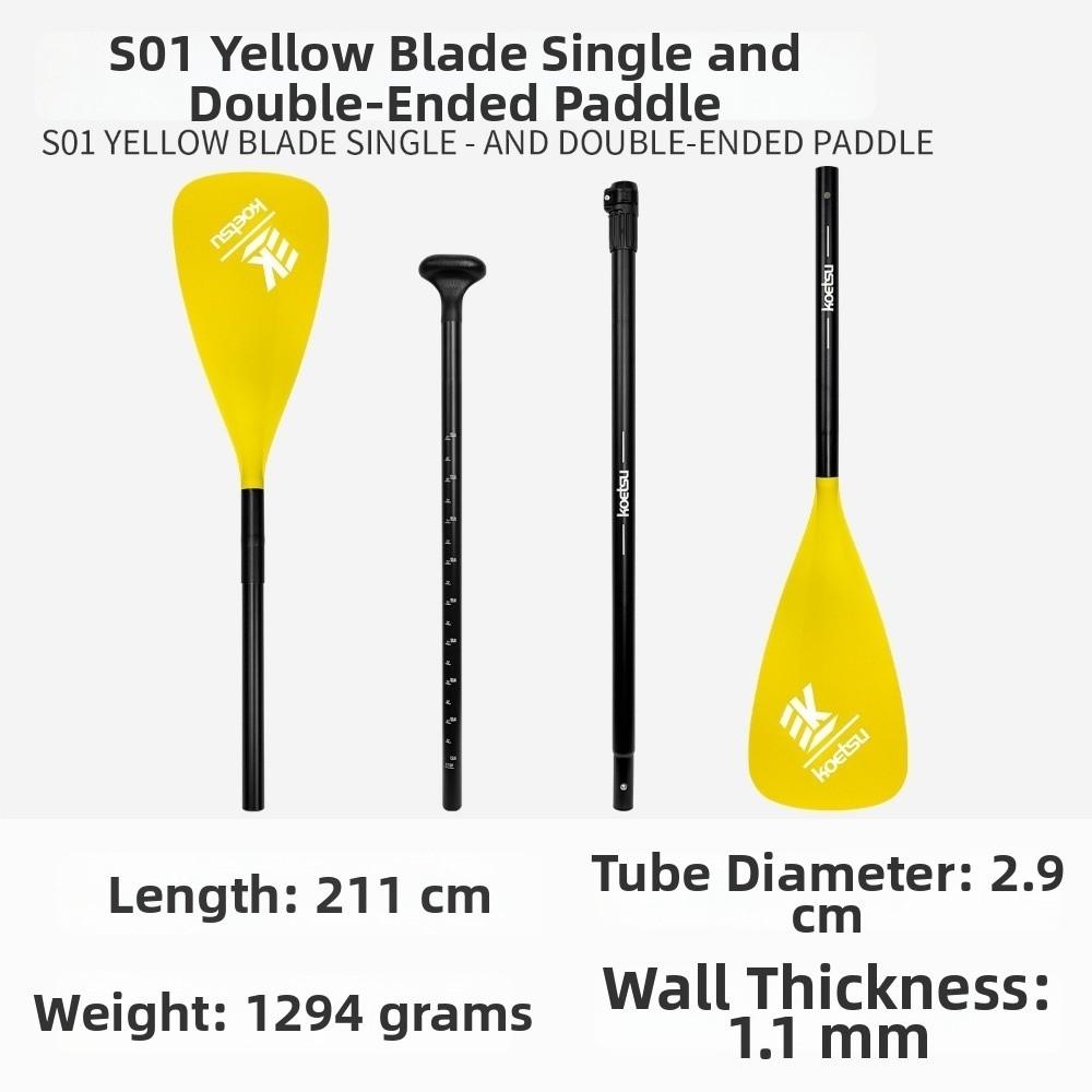 Adjustable Surfing Paddle Aluminum Alloy Water Sports Boat Paddle  for SUP Board and Kayak