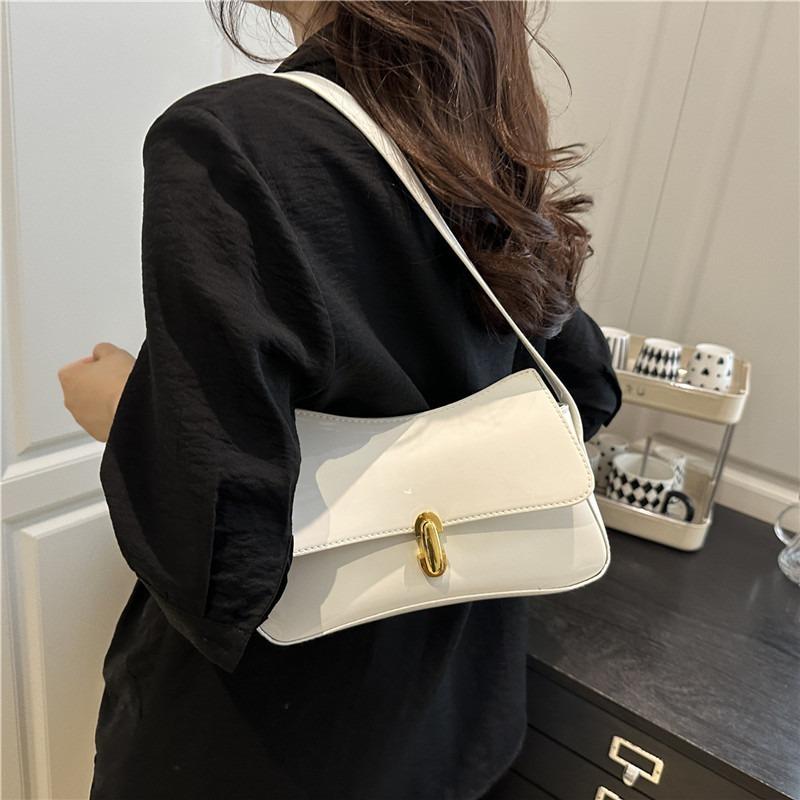 Underarm bag women's autumn new high-end retro saddle bag popular shoulder messenger bag