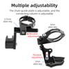 ESLNF MTB Bicycle Chain Guide Drop Catcher 31.8 34.9 Clamp Mount Adjustable for Mountain Gravel Bike Single Disc 1X System
