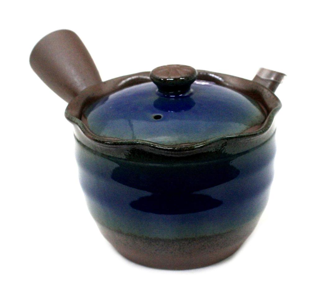 Hisamura Touki Blue Banko with Basket Blue 7192 (Hisamuratouki) Teapot, 300ml, Ware, Mesh, Teapot,