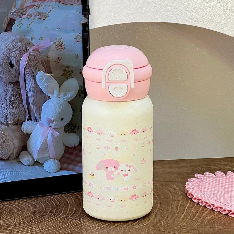 Shangqi Dual-Drink Insulated Mug with Straw