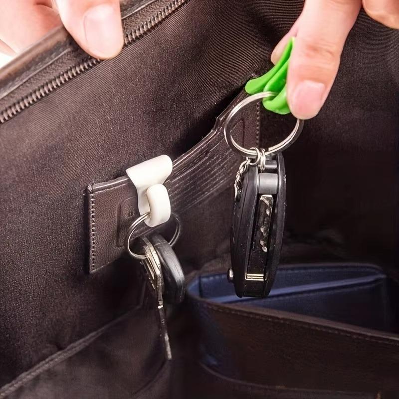Keys Clips Plastic Bag Hook Keys Clips Keys Holder Hook Folder for Purse Handbags Backpacks
