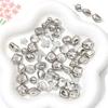 10-100Pcs Plastic CCB Beads For DIY Necklace Bracelet Earrings Pendants Jewelry Making Accessories