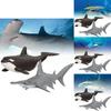 Realistic Sea Life Pvc Model Collection Including Whales Dolphins Sharks And Sea Lions