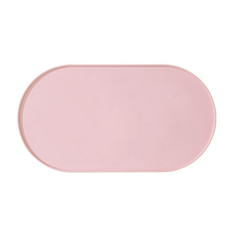 Silicone Pet Feeding Mat Waterproof Non Slip Oval For Dogs Cats
