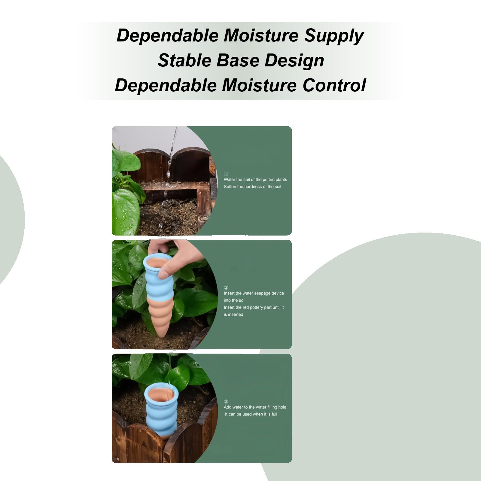 

Watering Spikes 4 Pieces Self Watering Planter Insert Slow Release Tool Gardening Stakes Inserts For Vegetables Garden Jardin China Mainland