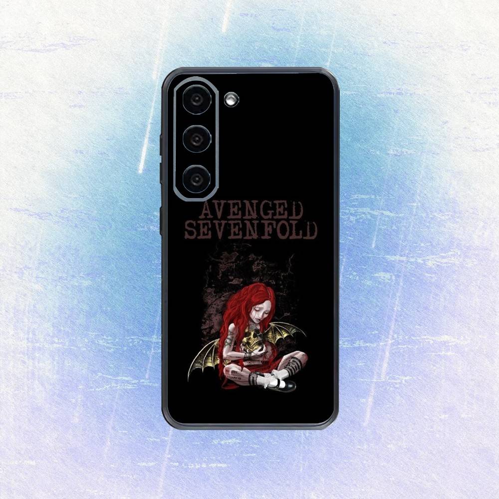 Avenged S-Sevenfold R-Rock Phone Case For Samsung Galaxy A73,A72,A71,A70,A53,A52,A51,Others Soft Black Cover