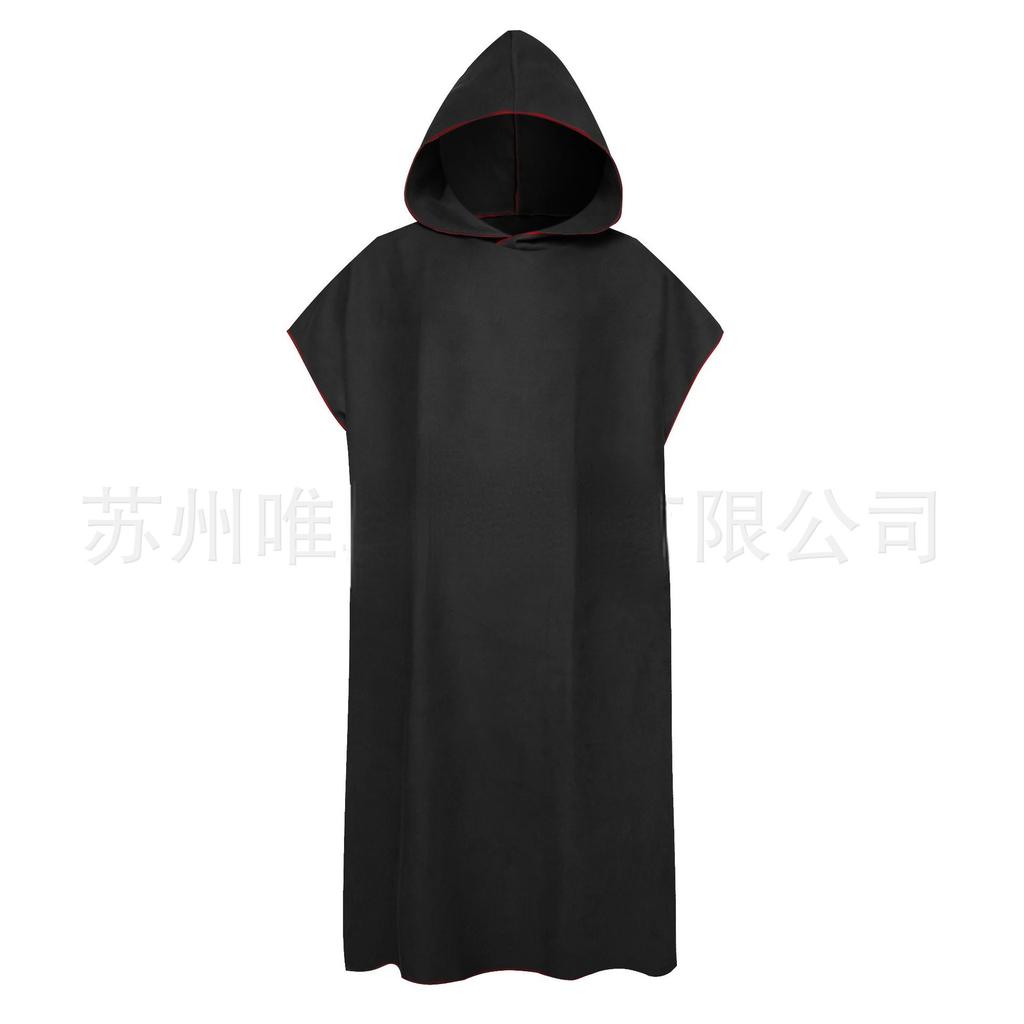 Microfiber Beach Quick-Drying Bathrobe Adult Swim Hooded Water Absorbent