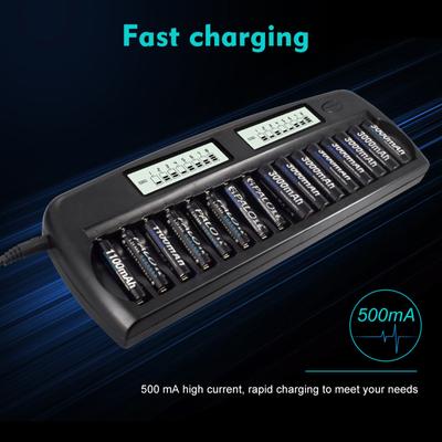 PALO PL-NC31 Universal Intelligent Battery Charger Two 3 Inch LCD Display