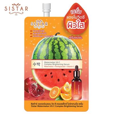 Siero illuminante complesso Anguria Vit C 8 g. x 1/3/6 pezzi - Cura della pelle tailandese