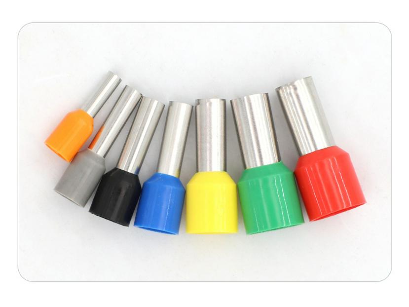 European Pin-Type Pre-Insulated Copper Ferrule Wire Connectors with Crimping Pliers