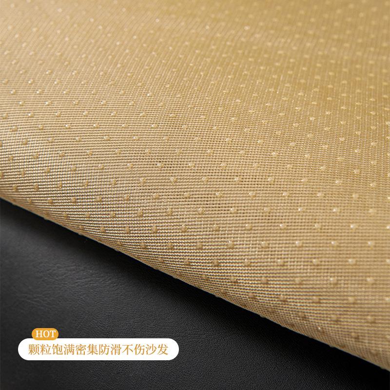 Sofa Kissen Neu Vier-Jahreszeiten Universal Fixiert Rutschfest Gerade Reihe Ledersofa Sitzkissen Sofaüberwurf Stoffhandtuch