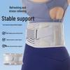 Four Seasons Lumbar Support Corset: Steel Plate Belt for Men and Women, Ideal for Back Pain Relief, Long Sitting, or Driving.