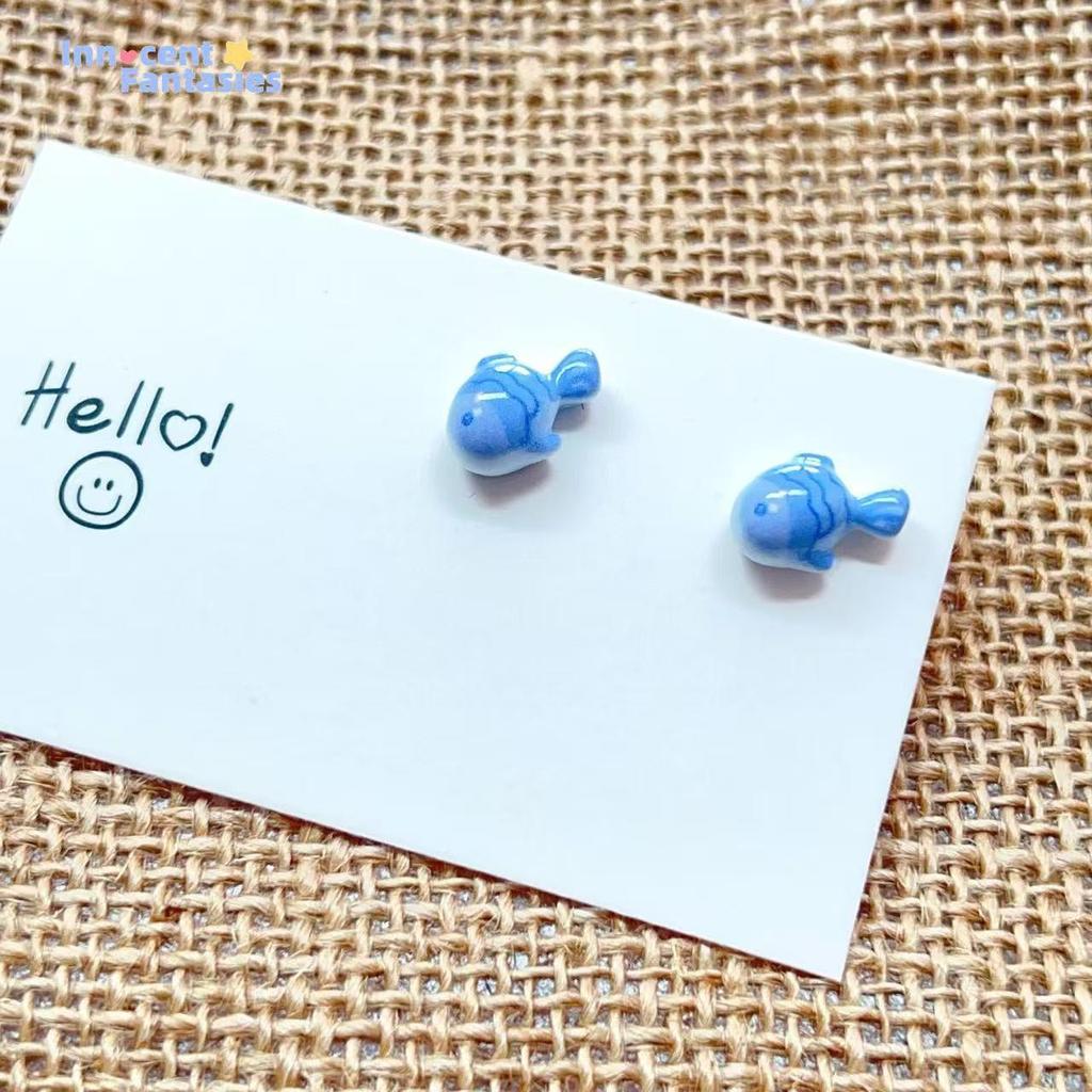 Colorful Mini Animal Stud Earrings - Fresh, Unique Style for Women
