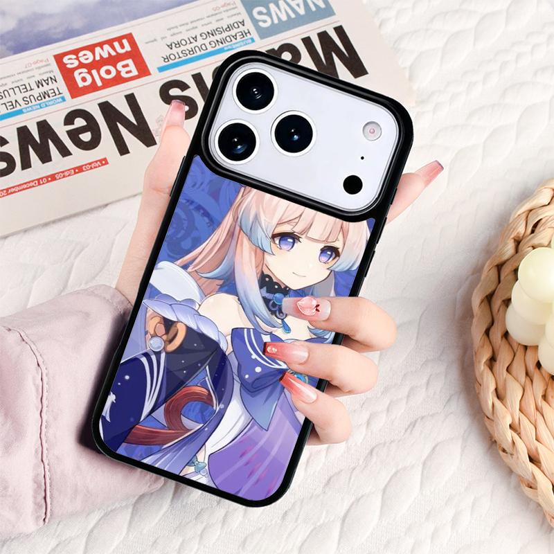 Genshin Impact Sangonomiya Kokomi Phone Case For IPhone 17 16e 15 14 13 12 11 Pro Max Air Mini Soft Protective Cover