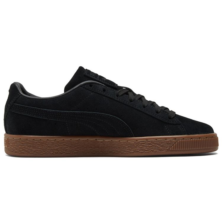 Puma Suede Black Gum Unisex Sneakers 381174-01