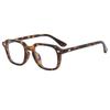 Rivets Decoration Computer Glasses Rectangle Shape Anti Blue Light Glasses Women Korean Stylish Men's Glass Frame