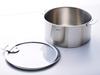 CRISTEL Stainless Steel Pot L Deep Pot 20cm Gas IH Oven Compatible C20QL Japanese Made In France [Authorized Product]