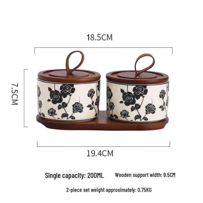 Ceramic Tea & Coffee Storage Canister