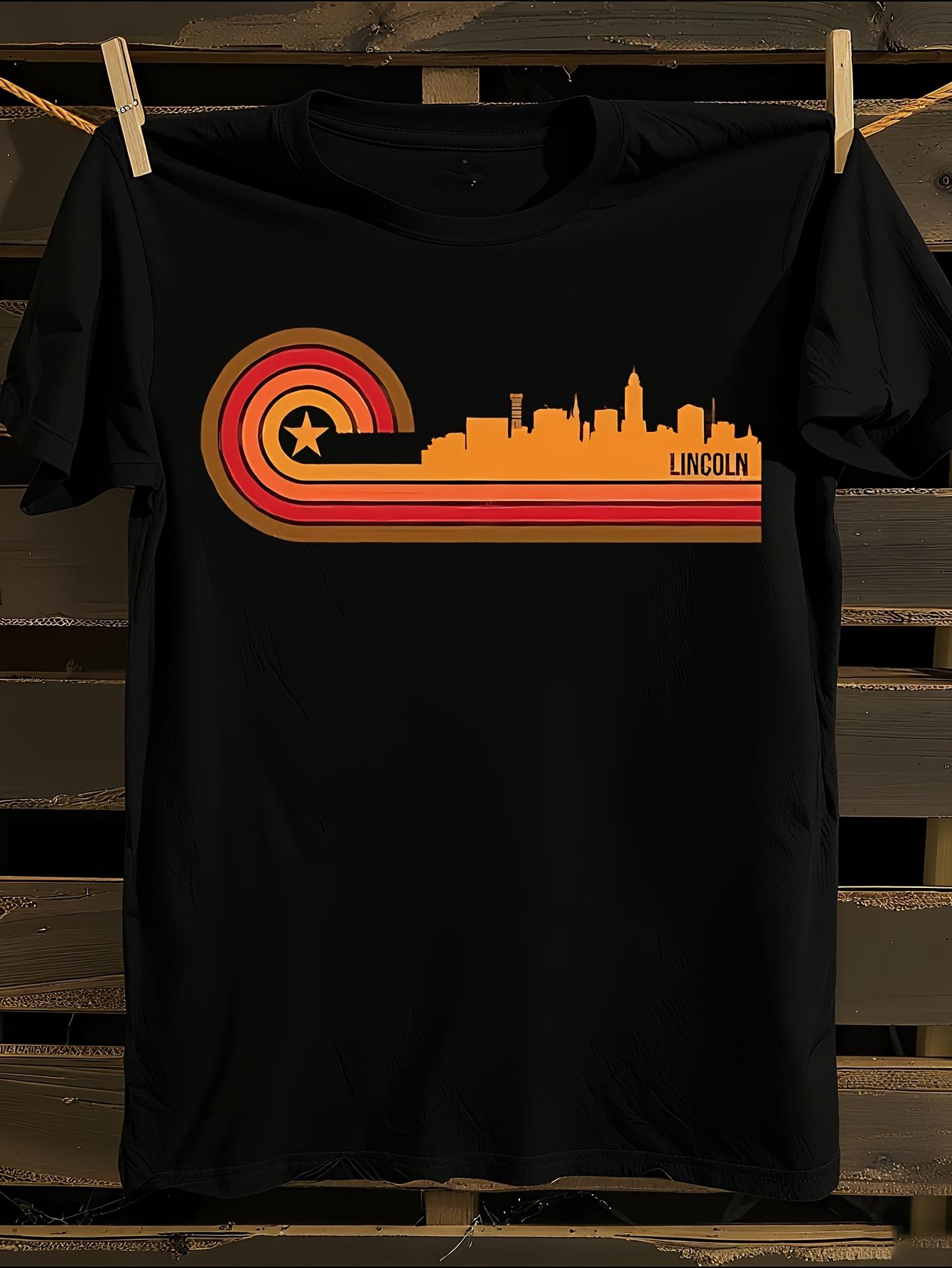 for LincoLn Nebraska Skyline T-shirt S