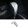 For Nissan Murano 2015-2021 ABS Silver Central Console Gear Shift Knob Trim 1PCS