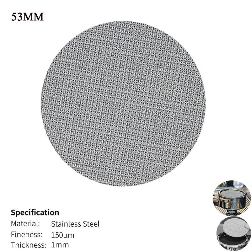 51/53.5/58.5MM Coffee Filter Plate Replacement Backflush Filter Mesh Screen Portafilter for Coffee Machine Handle Puck Screen
