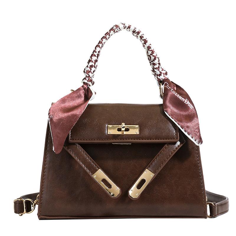 

Fashion Bag Women s New Casual Versatile Handbag Shoulder Messenger Bag кофейный