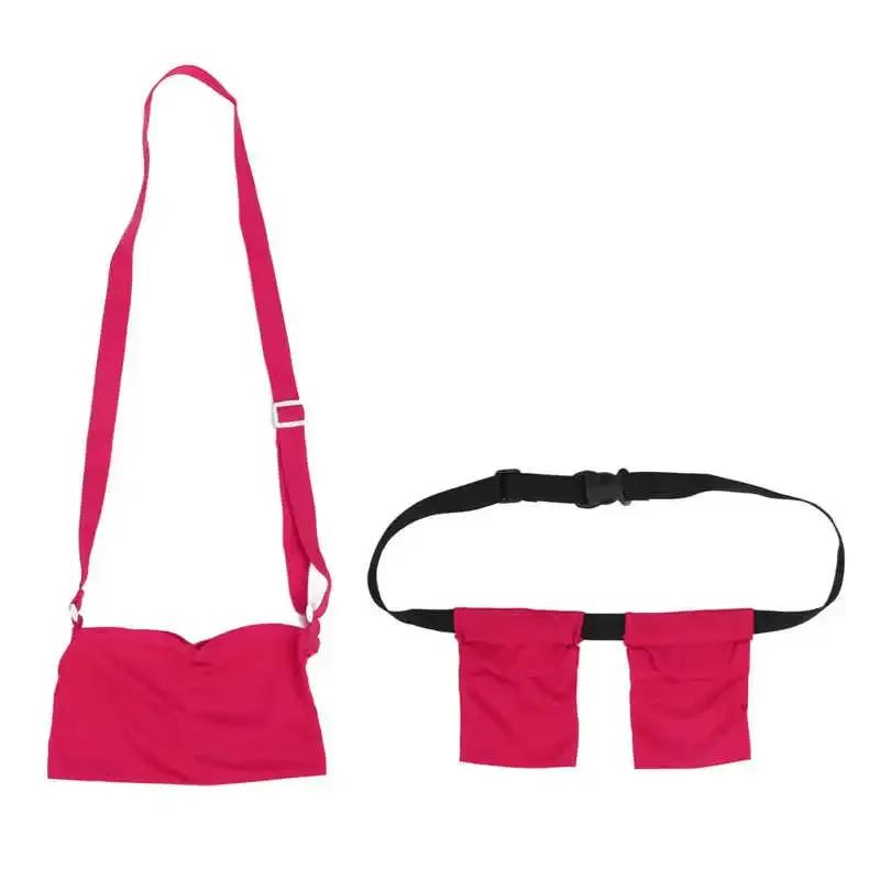 Reusable Adjustable Breast Surgery Drainage Bag Belt Shower Bag Neck Strap Mastectomy Drain Bottles Tubes Holder for Recovery